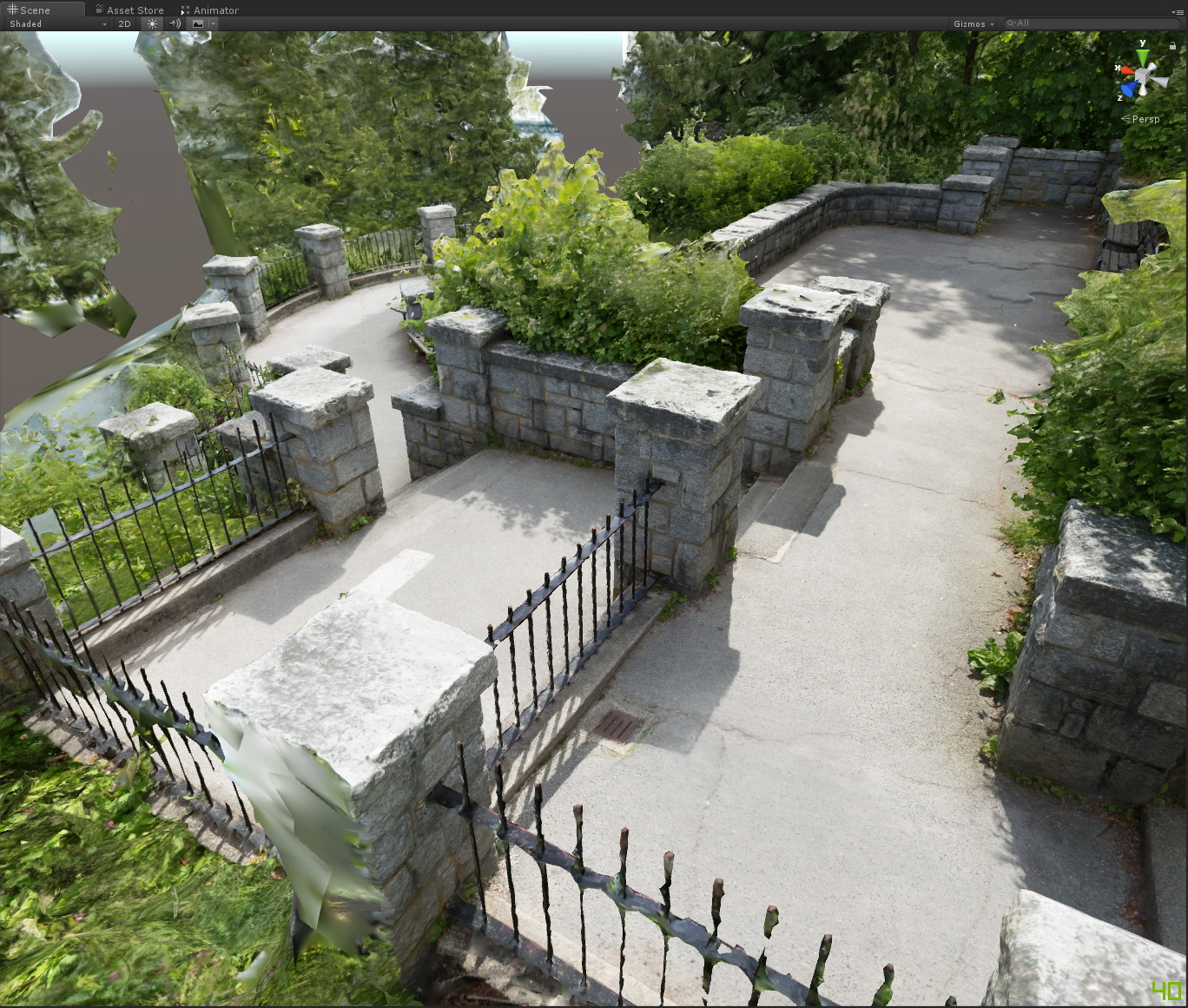 photogrammetry outdoors