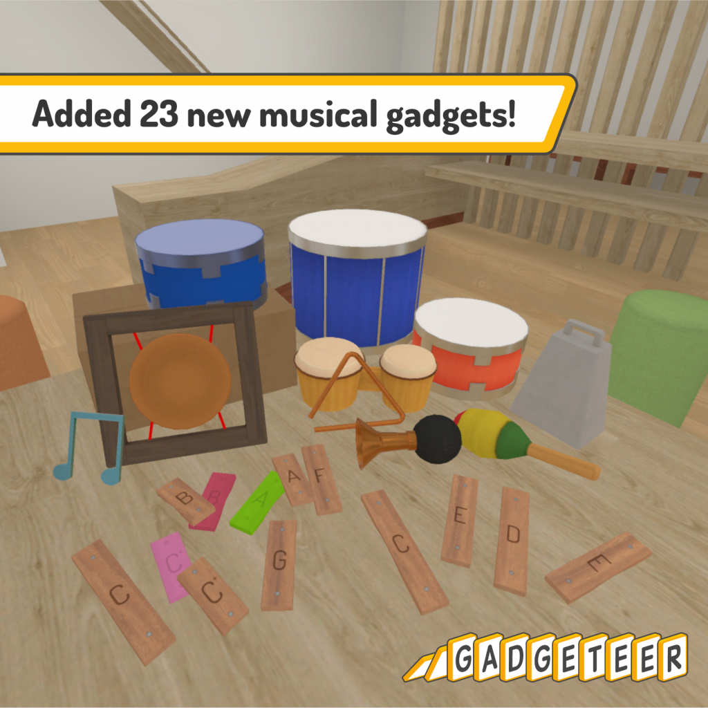 gadgeteer vr education game musical 